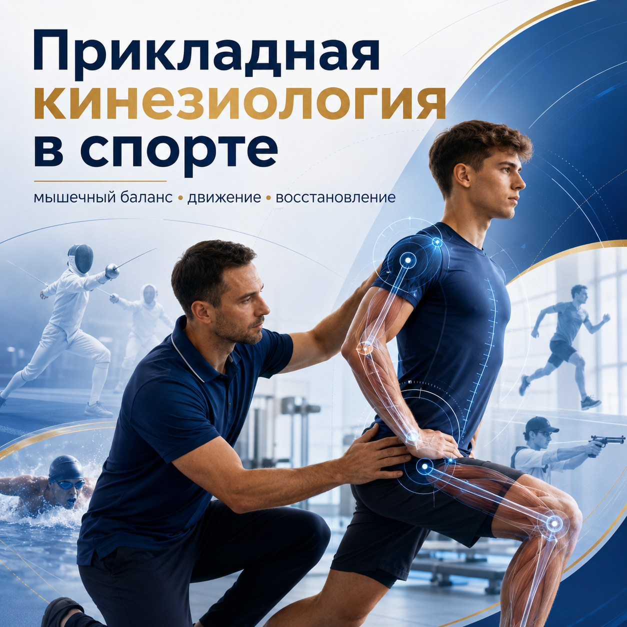 Прикладная кинезиология в спорте: оценка движения и мышечного баланса спортсмена